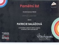 Evropské dny handicapu a křišťálový kamínek