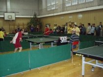 Vánoční turnaj ve stolním tenisu – 3. prosince 2011