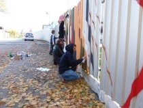 Streetartoví umělci ve Čtyřlístku